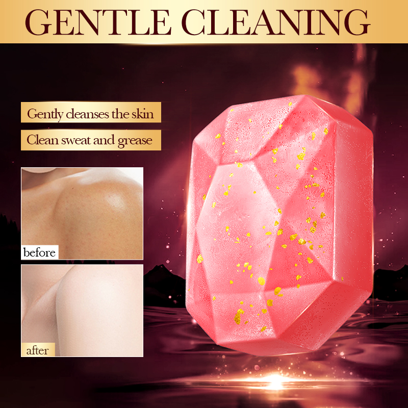 Luxury Skincare Essential - Gül Altın Folyo El Yapımı Sabun