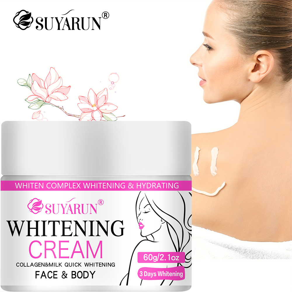 Luxury Skincare Gift Box - SUYARUN Noel Hediyesi Parlatıcı Krem-Beyazlatıcı Nemlendirici