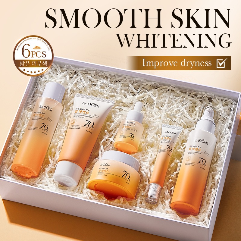 Luxury Skincare Kit - %70 Pirinç Nemlendirici Kırışıklık Karşıtı Cilt