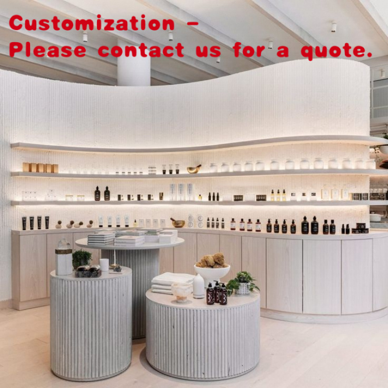 Luxury Skincare Store - Özel Tasarım Lüks Güzellik Mağazası İç