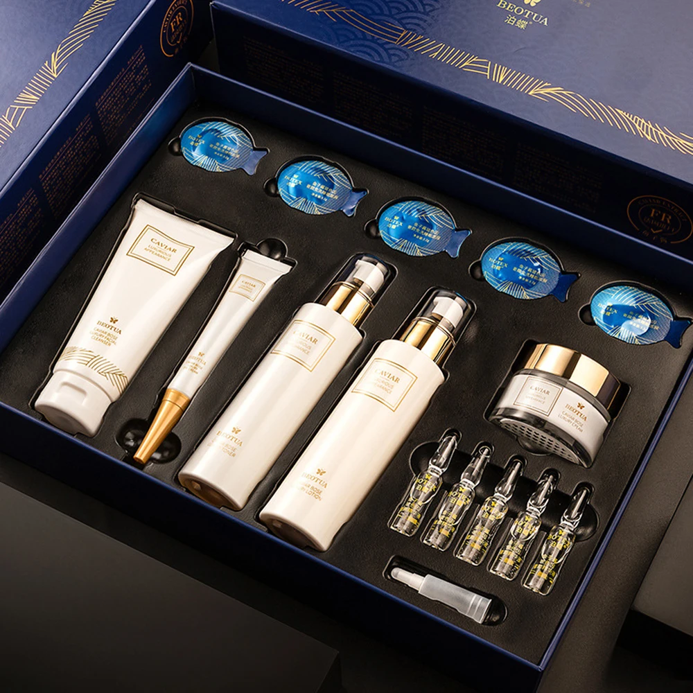 Luxury Skincare Kit - 15 Parça Havyar Cilt Bakım Seti