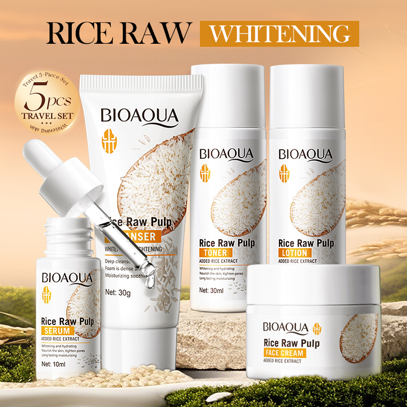 Luxury Skincare Kit - Pirinç Püresi Cilt Bakım Seti ve