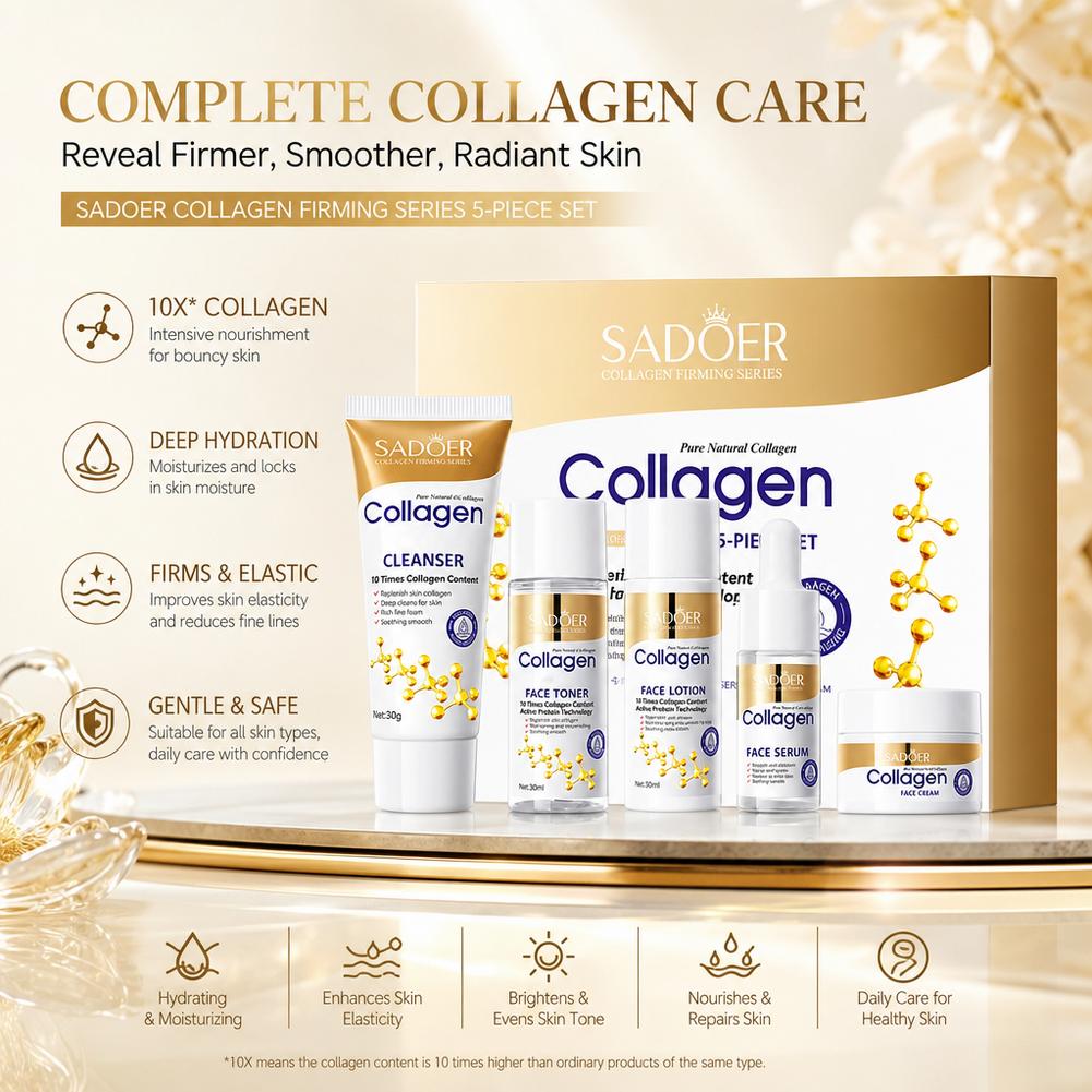 Kolajen 5 Parça Cilt Bakım Set - Luxury Skincare Kit incelemesi ve fiyatı